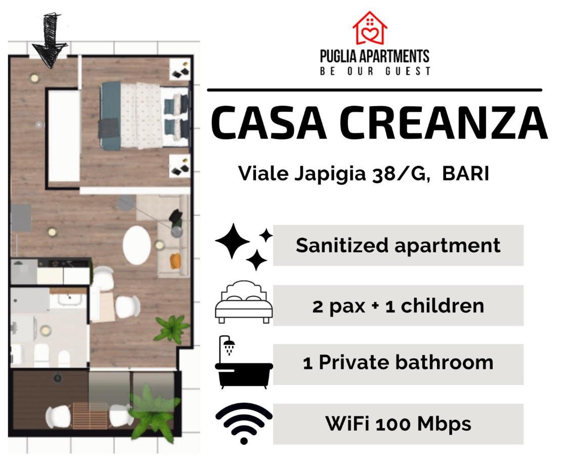 Casa Creanza - Puglia Apartments Бари Екстериор снимка